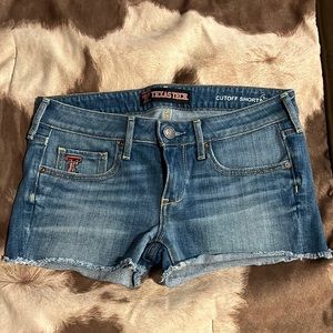 Texas Tech Jean Shorts